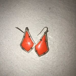 Kendra Scott Alex Earrings in Orange
